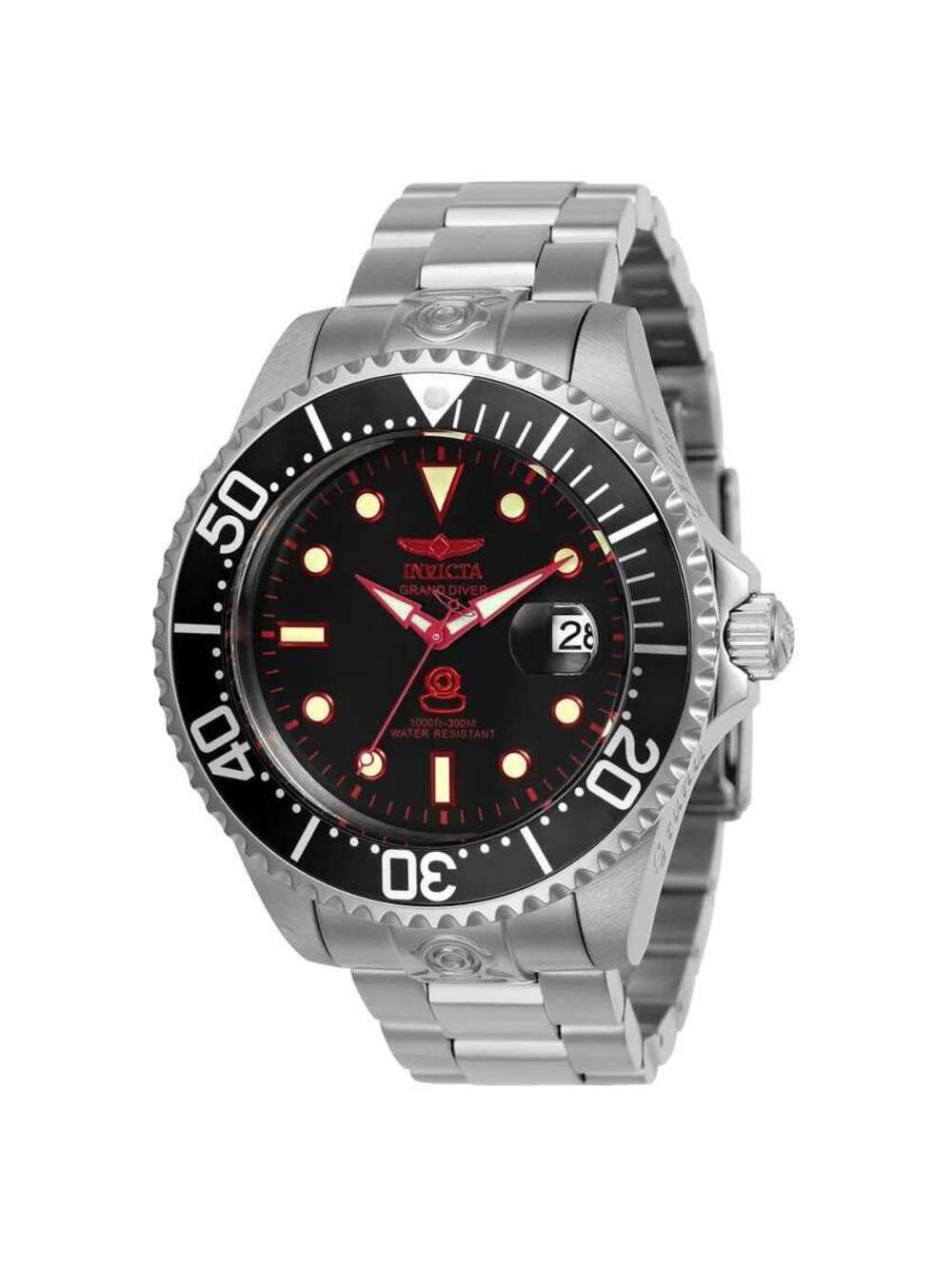 Invicta Grand Diver Automatic Men's Watch - 47mm, Steel (24764)